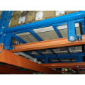 Q235 Cold Steel Metal Push Back Warehouse Rack